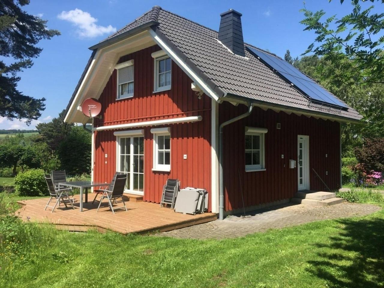 Schwedenhaus Rhoen Mit Sauna Apartamento Hilders Exterior foto